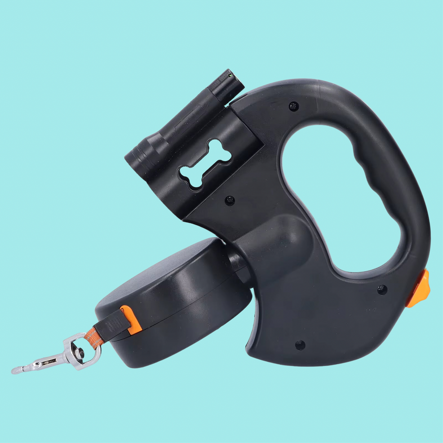 Double laisse rétractable